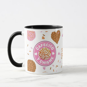 Cafecito y Chisme Mug Taza