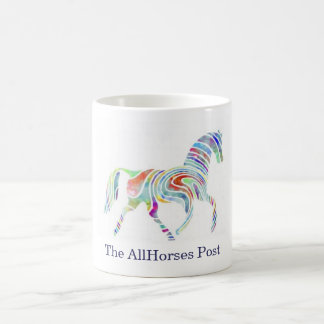 cafepresslogo, The AllHorses Post Coffee Mug