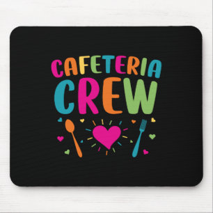 Cafeteria Crew Lunch Lady Back to School Novelty  Mouse Pad