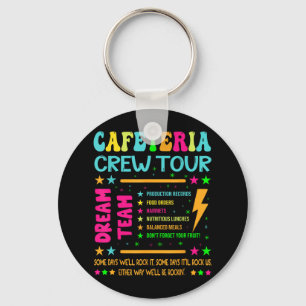 Cafeteria Crew Tour Lunch Lady Dream Team Back To Key Ring