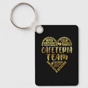 Cafeteria Team Gold Nurse's Week Nurse Day Christm Key Ring
