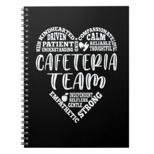 Cafeteria Team Nurse's Week Nurse Day Christmas Da Notebook