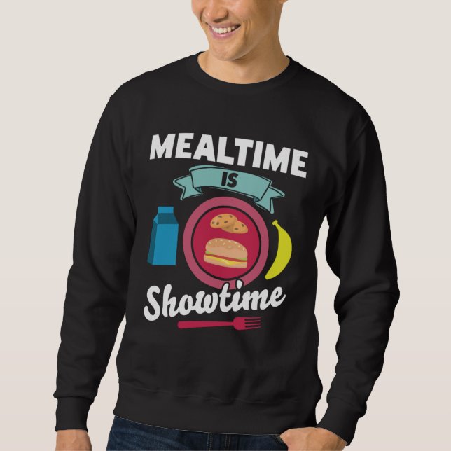 Cafeteria Worker Back to School Lunch Lady Appreci Sweatshirt (Front)