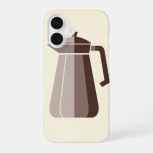 Cafetière Vintage iPhone 16 Case