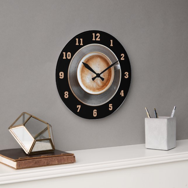 Caffé Latte Clock (Office)