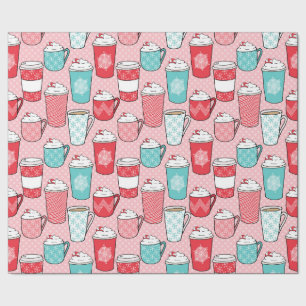Caffee Late Winter Time Wrapping Paper