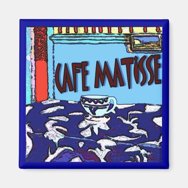 Caffee Matisse Sign Magnet (Front)