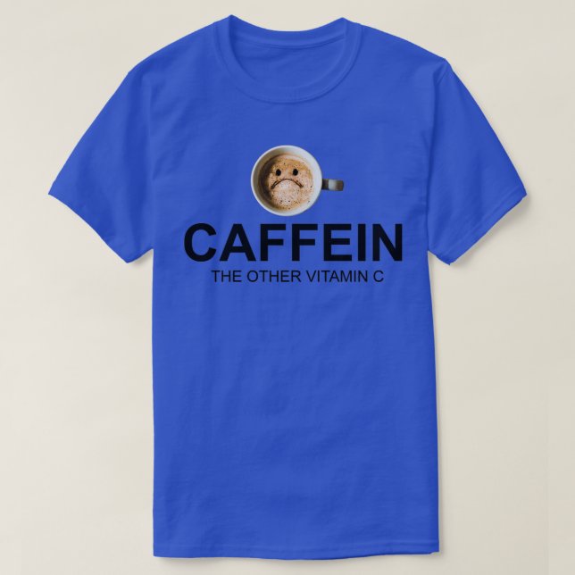 Caffein The other Vitamin C Best Selling T-Shirt (Design Front)