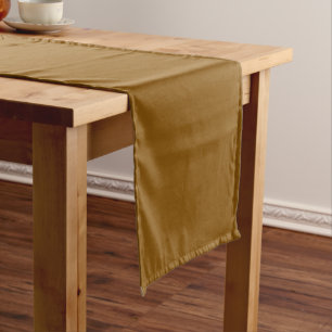 CAFFEINATED CINNAMON (solid colour) Short Table Runner