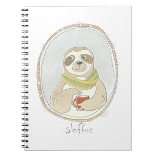 Caffeinated Cutie   Sloffee Notebook