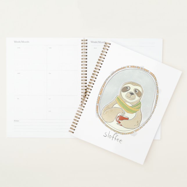 Caffeinated Cutie | Sloffee Planner (Display)