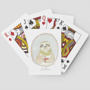 Caffeinated Cutie   Sloffee Playing Cards