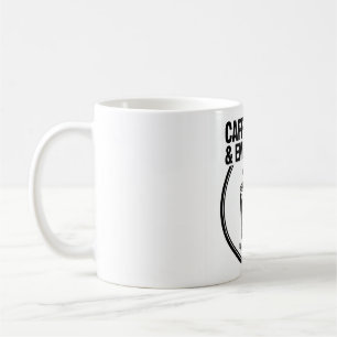 CAFFEINATED & EMBALMING — Funny Mug
