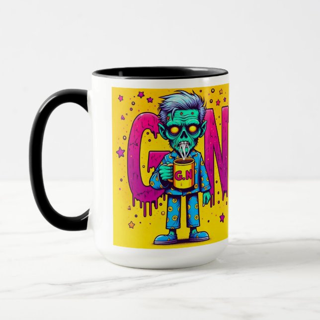 Caffeinated Zombies  Mug (Left)