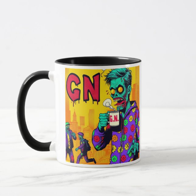 Caffeinated Zombies Mug (Left)