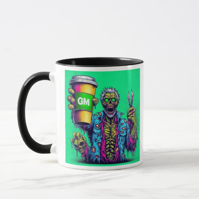 Caffeinated Zombies Mug (Left)
