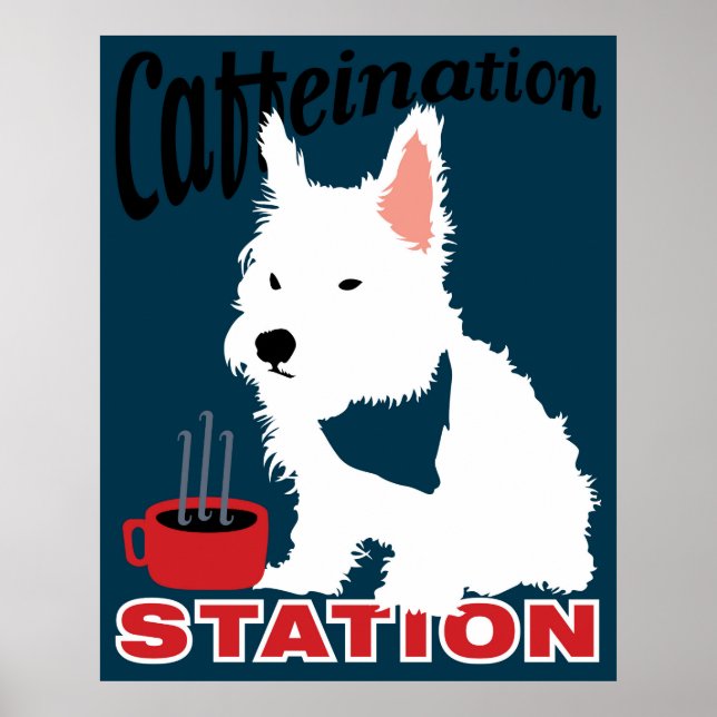 Caffeination Station Poster (Front)