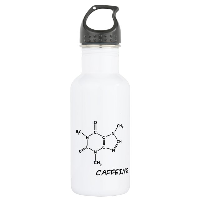 Caffeine 532 Ml Water Bottle (Front)