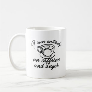 Caffeine And Anger Coffee Mug