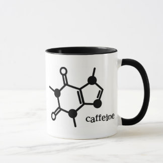 caffeine black mug