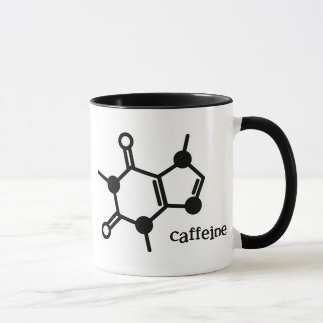 caffeine black mug (Right)