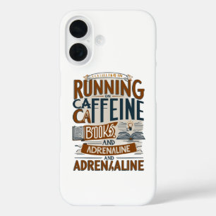 Caffeine Books Adrenaline iPhone 16 Case