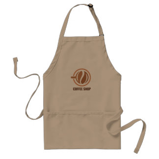 Caffeine Charm Coffee Shop Standard Apron