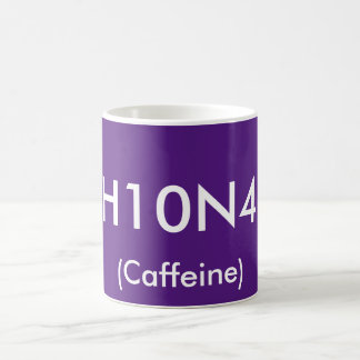 Caffeine Chemical Symbol Mug