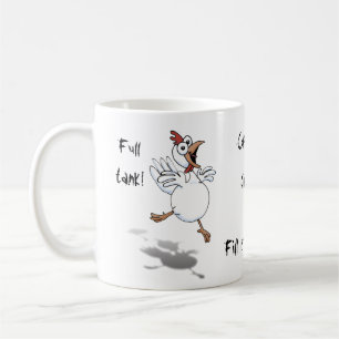 Caffeine Chick! Fill 'er up, please! Coffee Mug