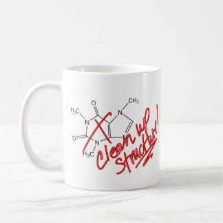 Caffeine Clean Up Structure! Mug - Fixed (Rightie)