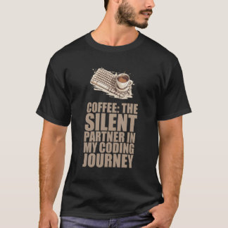 Caffeine Coder Software Developer Engineer Coffee  T-Shirt