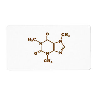 Caffeine Coffee Molecular Chemical Formula