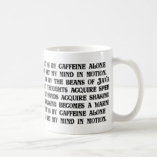 Caffeine Coffee Mug
