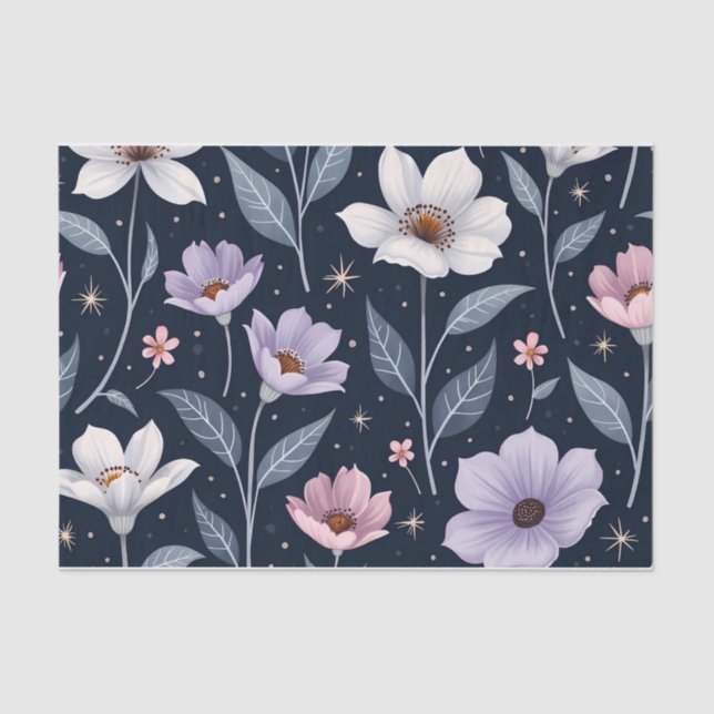 Caffeine Couture: Stylish Coffee Tissue Paper (Front)