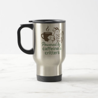Caffeine & Critters mug