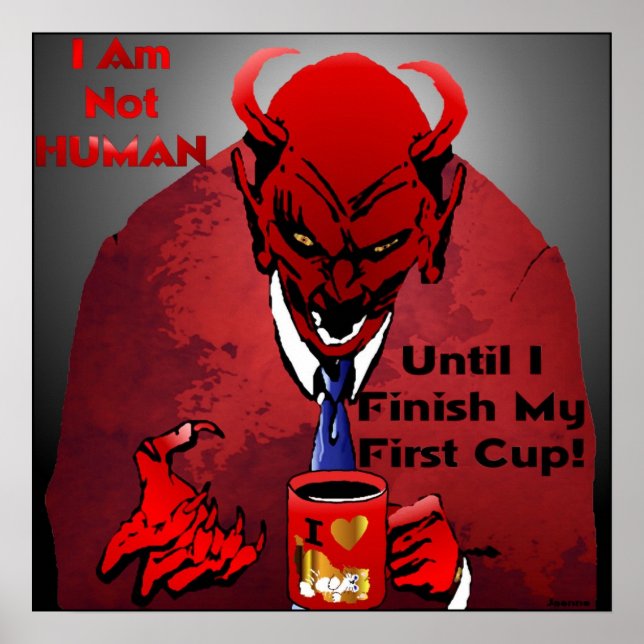 Caffeine Devil Poster (Front)