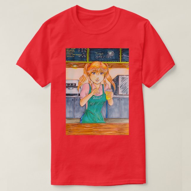 Caffeine Fix T-Shirt (Design Front)