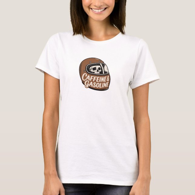 CAFFEINE & GASOLINE T-Shirt (Front)