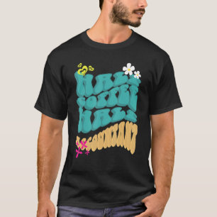 Caffeine Half Coffee Half Accountant Accounting T-Shirt