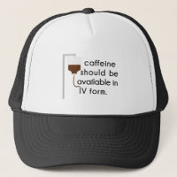 caffeine in IV, nurse humour