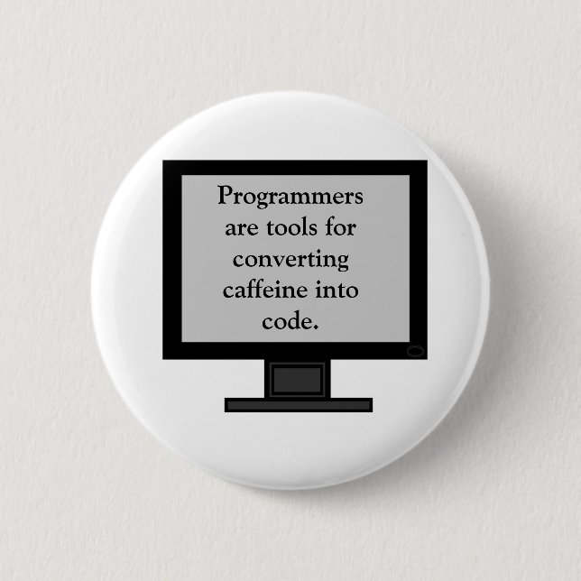 Caffeine into Code Button (Front)