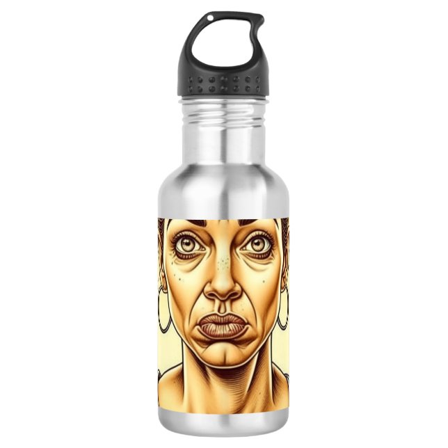 Caffeine is Good, Beer is Better 710 Ml Water Bottle (Front)