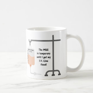 Caffeine Joke Mug-1 Coffee Mug