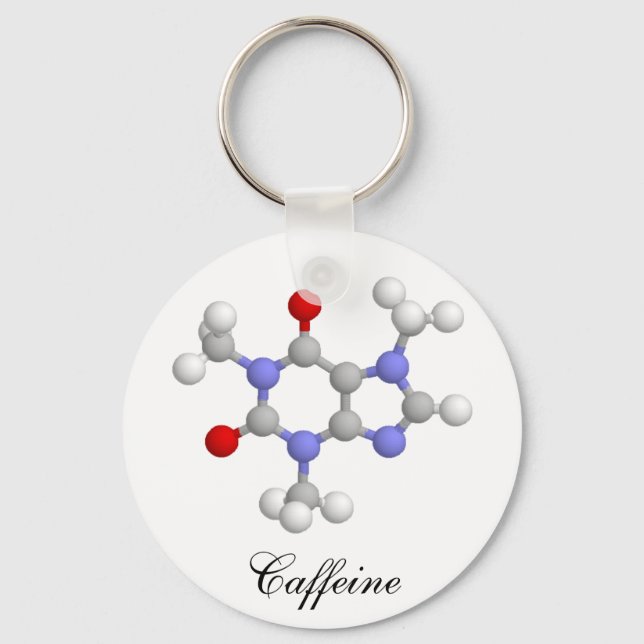 Caffeine Key Ring (Front)