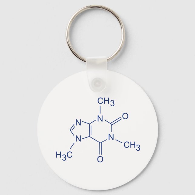Caffeine Key Ring (Front)