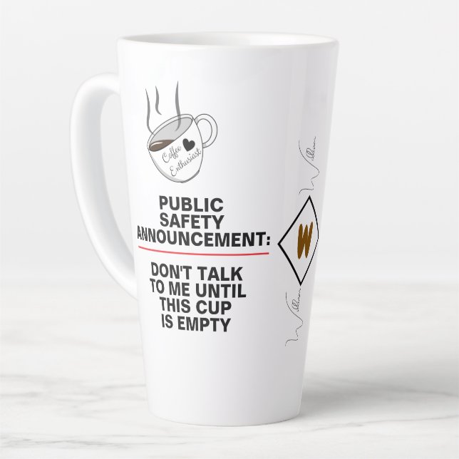 Caffeine Meme Mug | Funny Coffee Joke Mug (Left Angle)