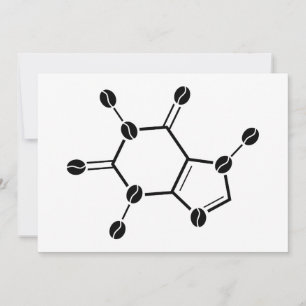 caffeine molecular beans invitation