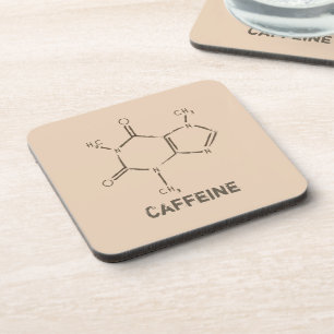Caffeine Molecule Coaster