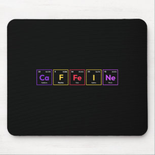 Caffeine Molecule Coffee Chemical Formula Chemistr Mouse Pad