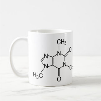 Caffeine Molecule Coffee Mug